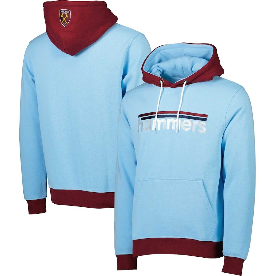 

Пуловер с капюшоном Sport Design Sweden West Ham United, синий