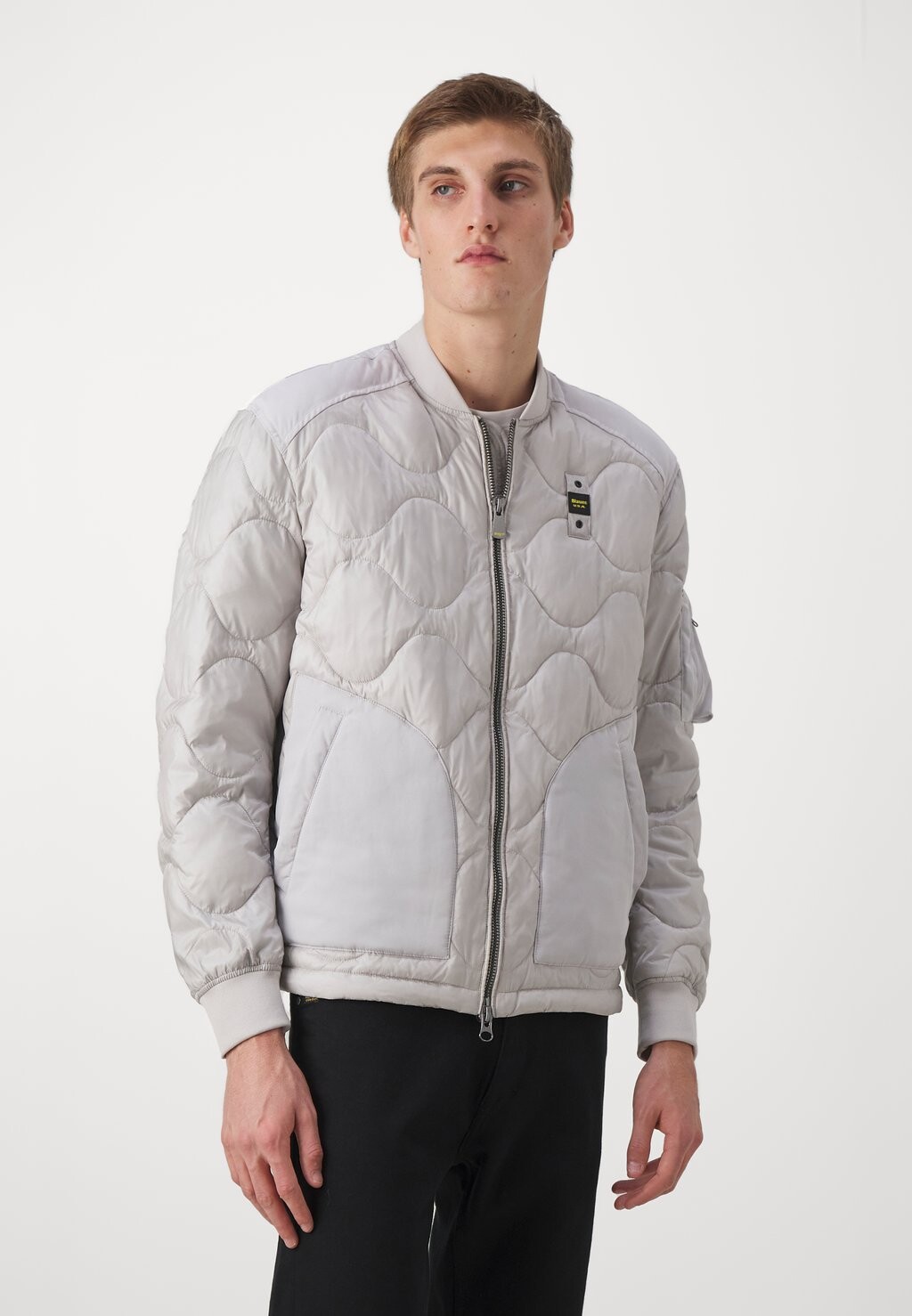

Куртка-бомбер FASHION MULTI POCKET Blauer, цвет mossy grey