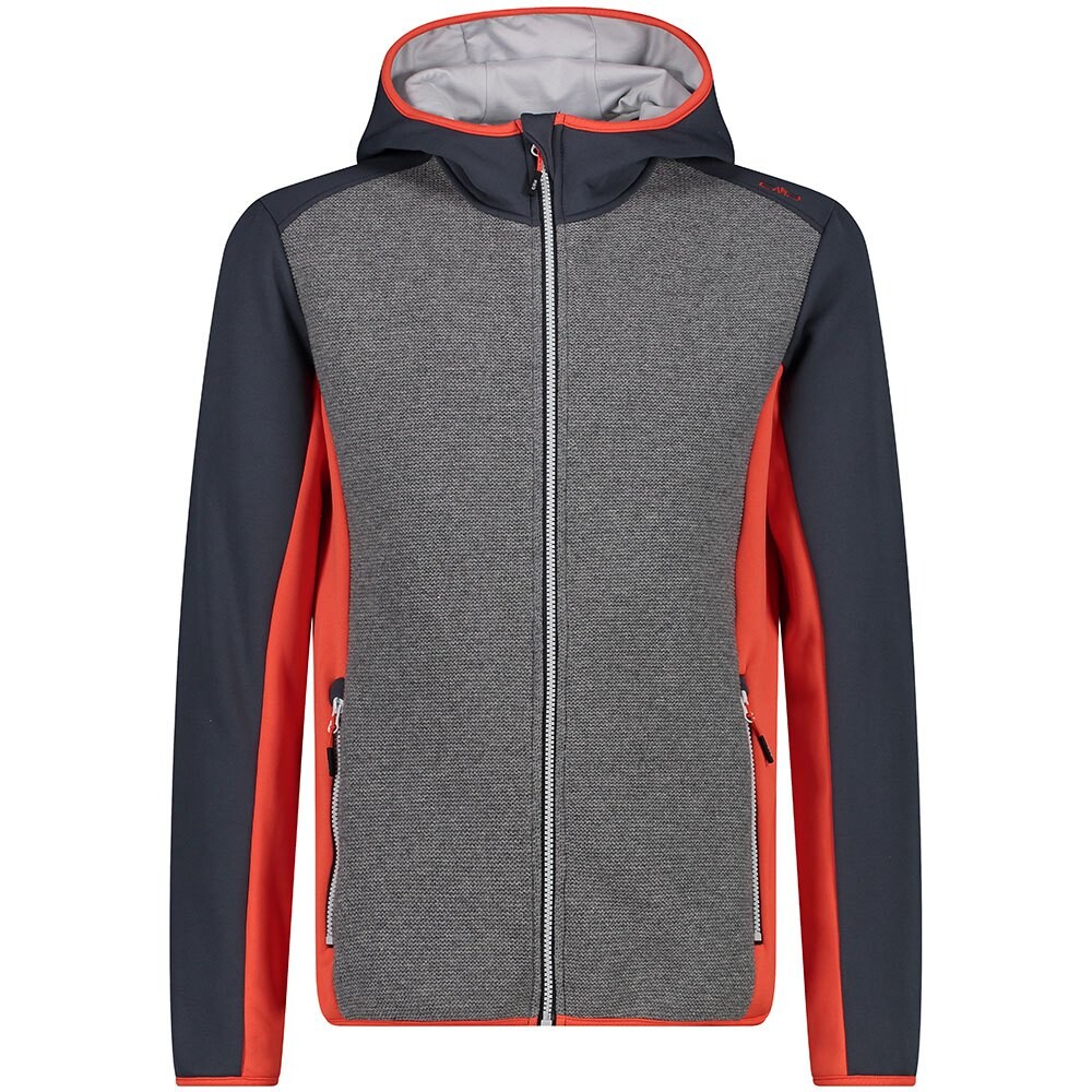 

Куртка CMP 30M2027 Hooded Fleece, серый