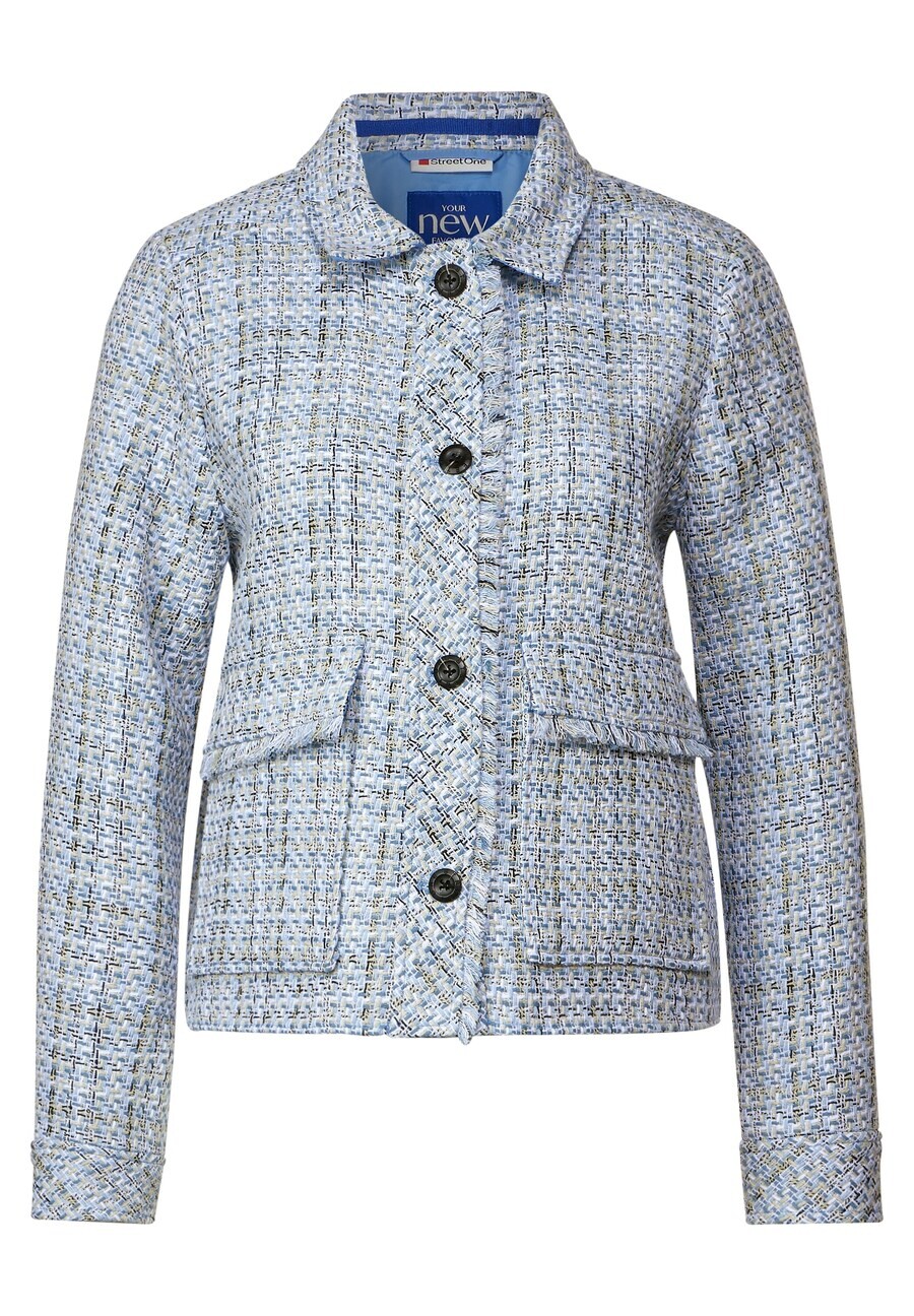 

Куртка STREET ONE Between-Season, цвет mottled blue