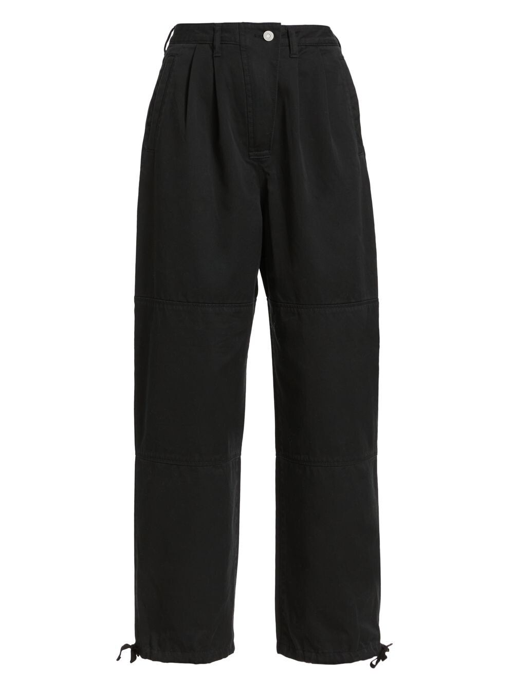 

Брюки-карго Fraser с кулиской Moussy Vintage, черный