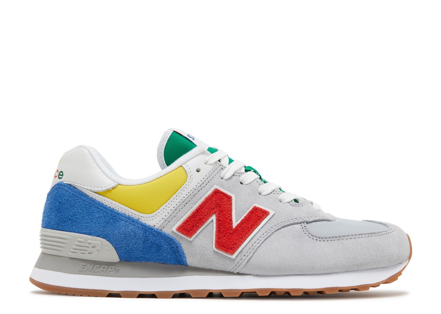 

Кроссовки New Balance Staud X 574 'Rain Cloud Team Red', белый