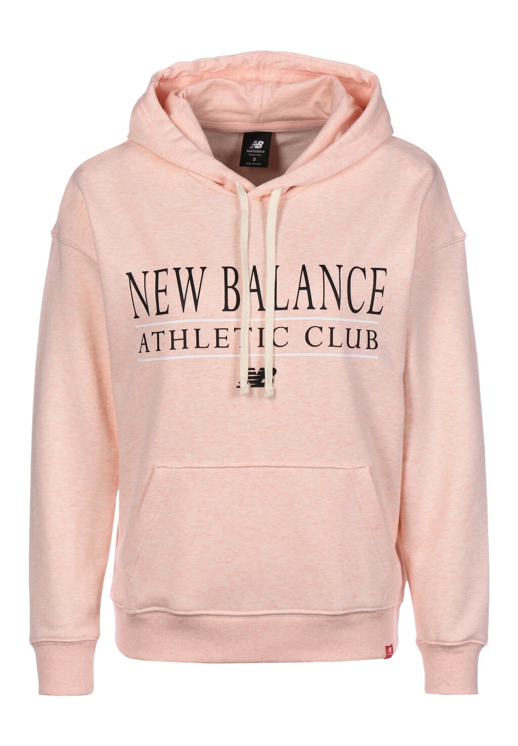 

Худи с капюшоном New Balance, красный