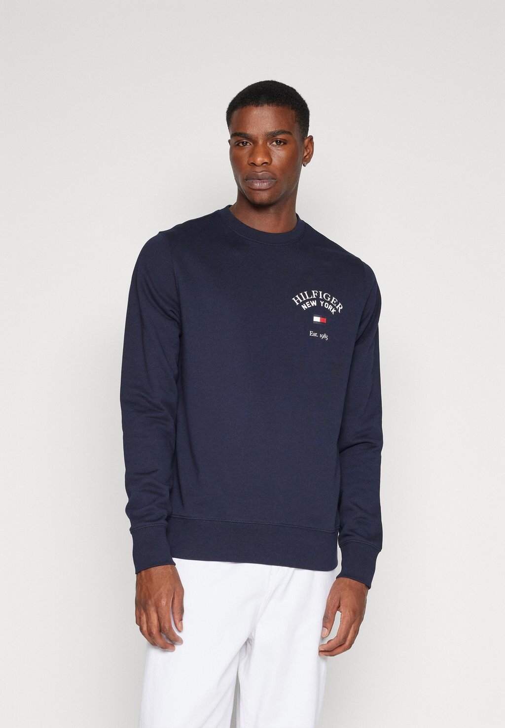 Толстовка Arched Varsity Tommy Hilfiger, цвет desert sky