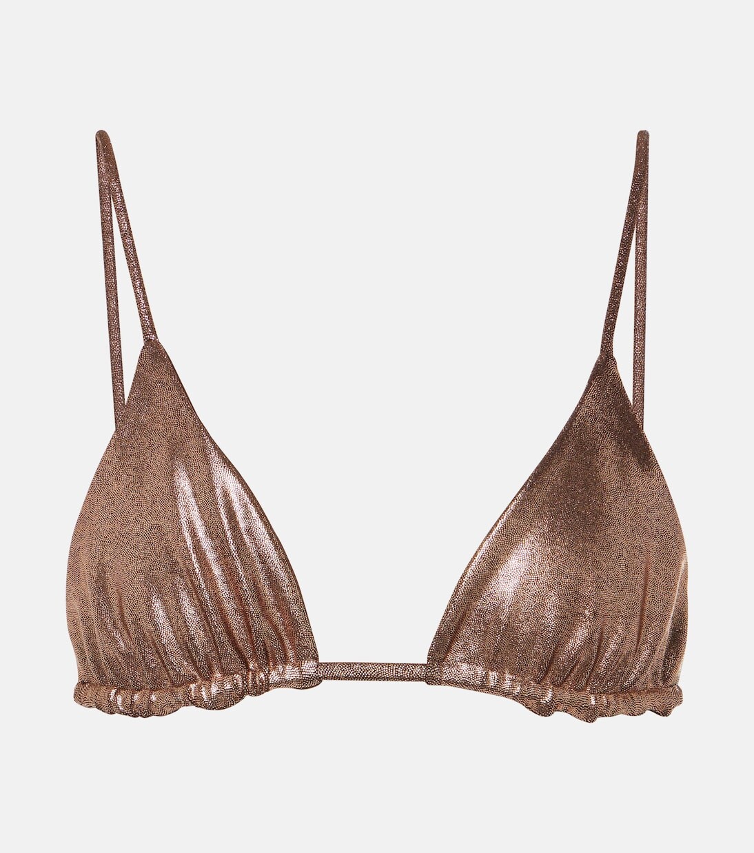 

Лиф бикини Via Lame Jade Swim, коричневый