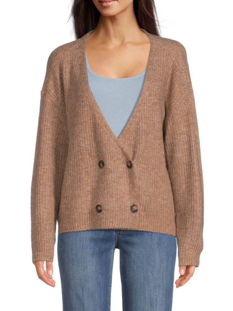 

Двубортный кардиган Jamison L'Agence, цвет Camel
