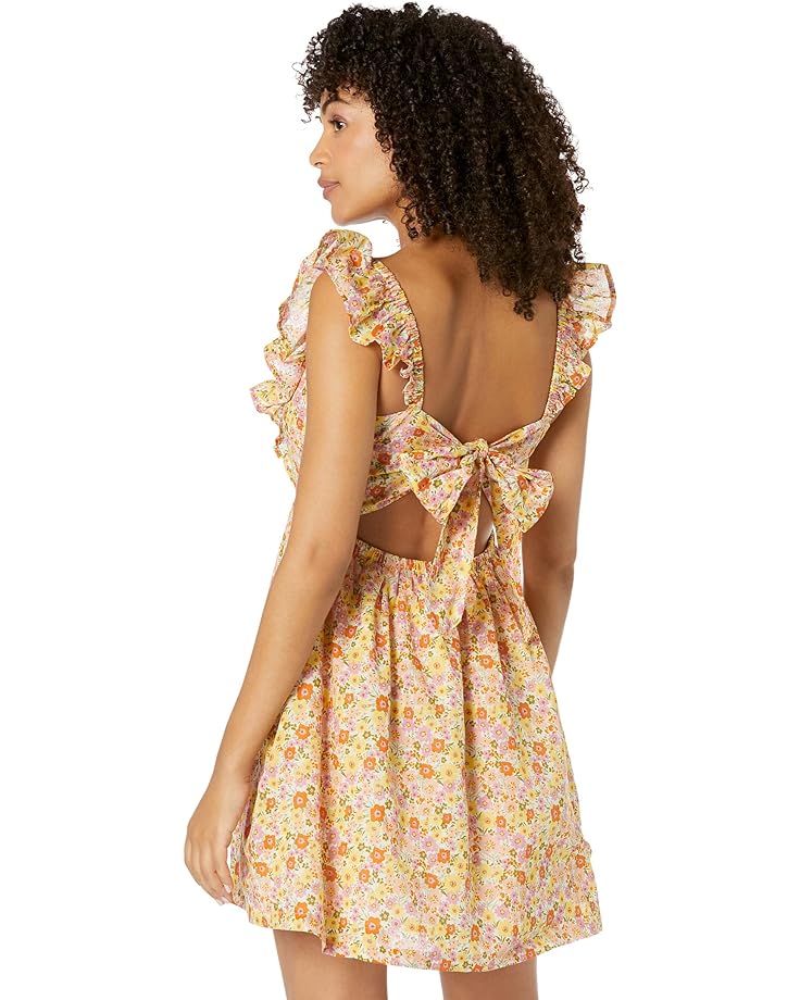 Платье Lost + Wander Sun Dance Mini Dress, цвет Pink Floral