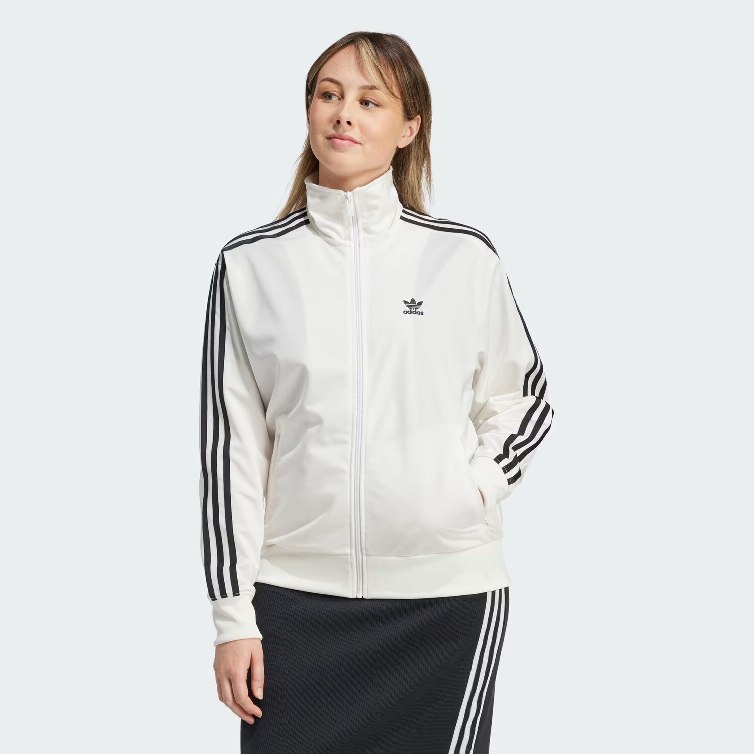 

Свободный спортивный топ Adicolor Classics Firebird Adidas, цвет White