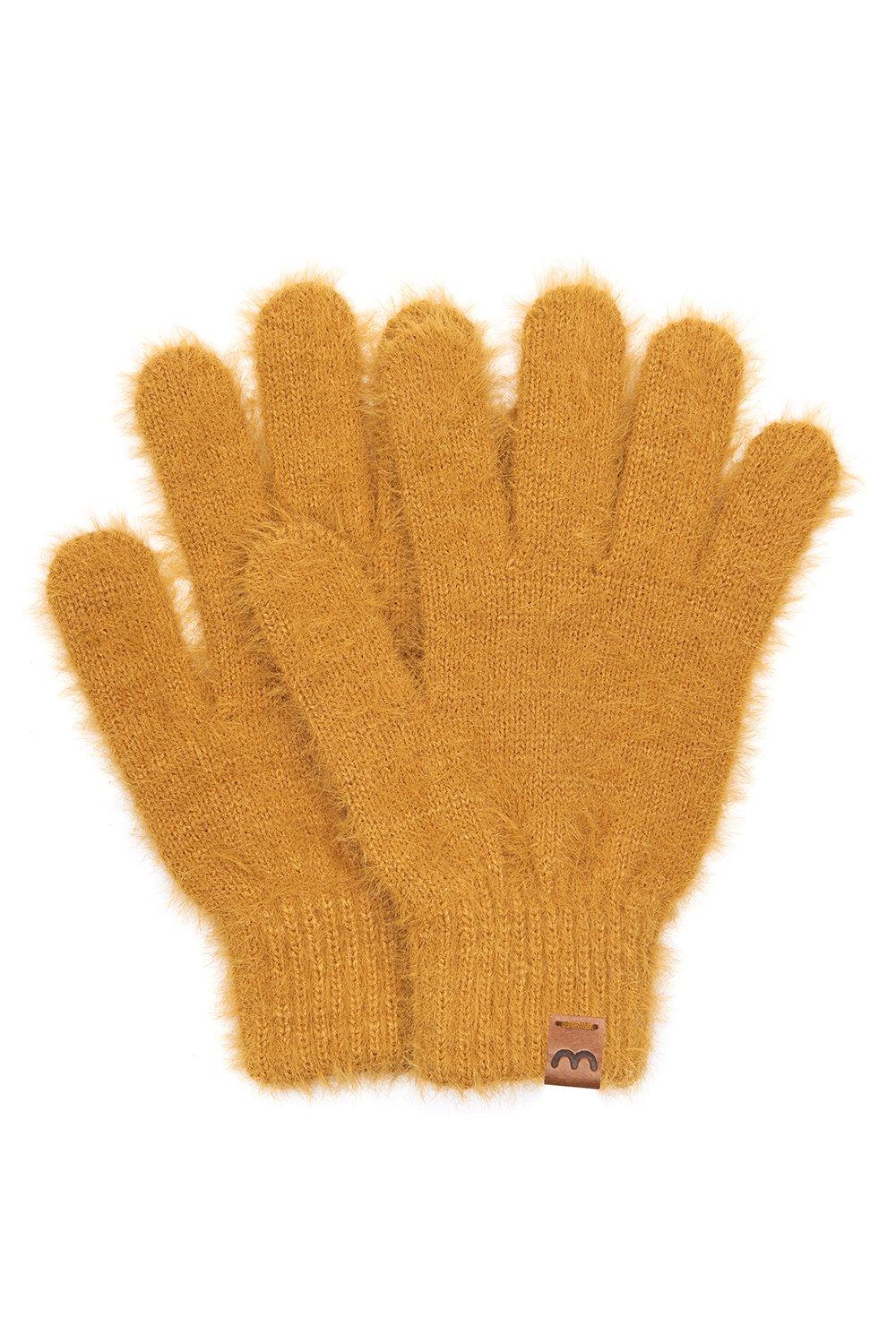Пушистые перчатки 'Rana Glove' Moshulu, желтый