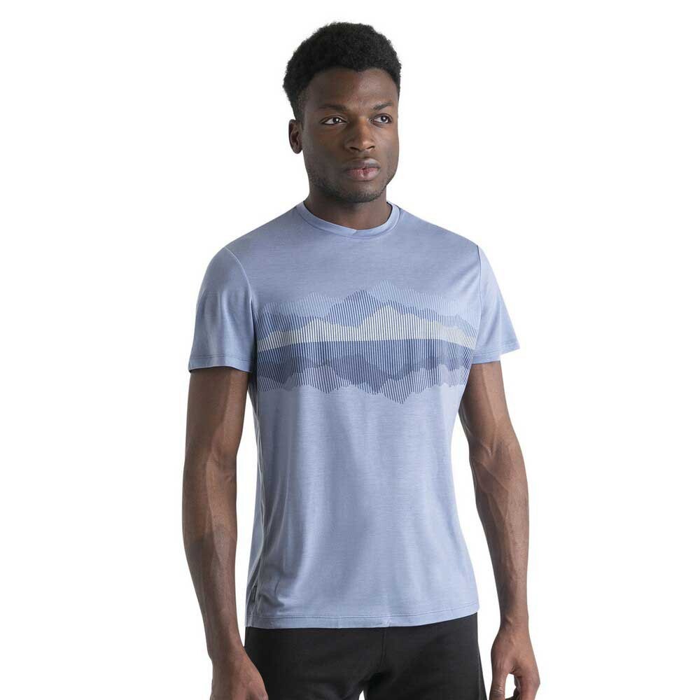 

Футболка с коротким рукавом Icebreaker Merino Core Cook Reflected, синий