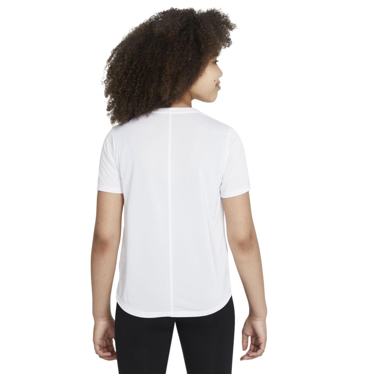 

Топ Nike Dri-FIT One для девочек 7–16 лет Nike, белый/черный