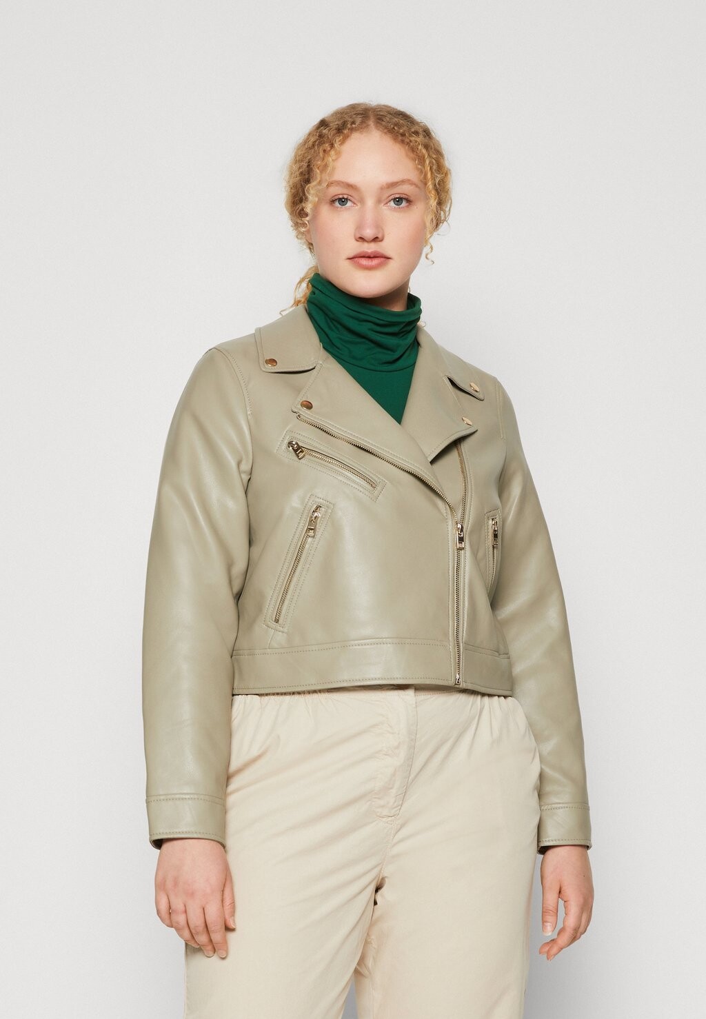 

Куртка из искусственной кожи Vero Moda, Серый
