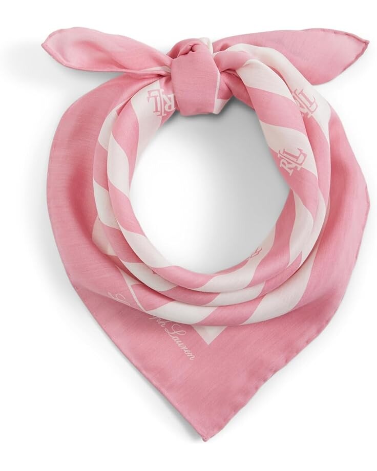 

Шарф LAUREN Ralph Lauren Julia Striped Square, кремовый