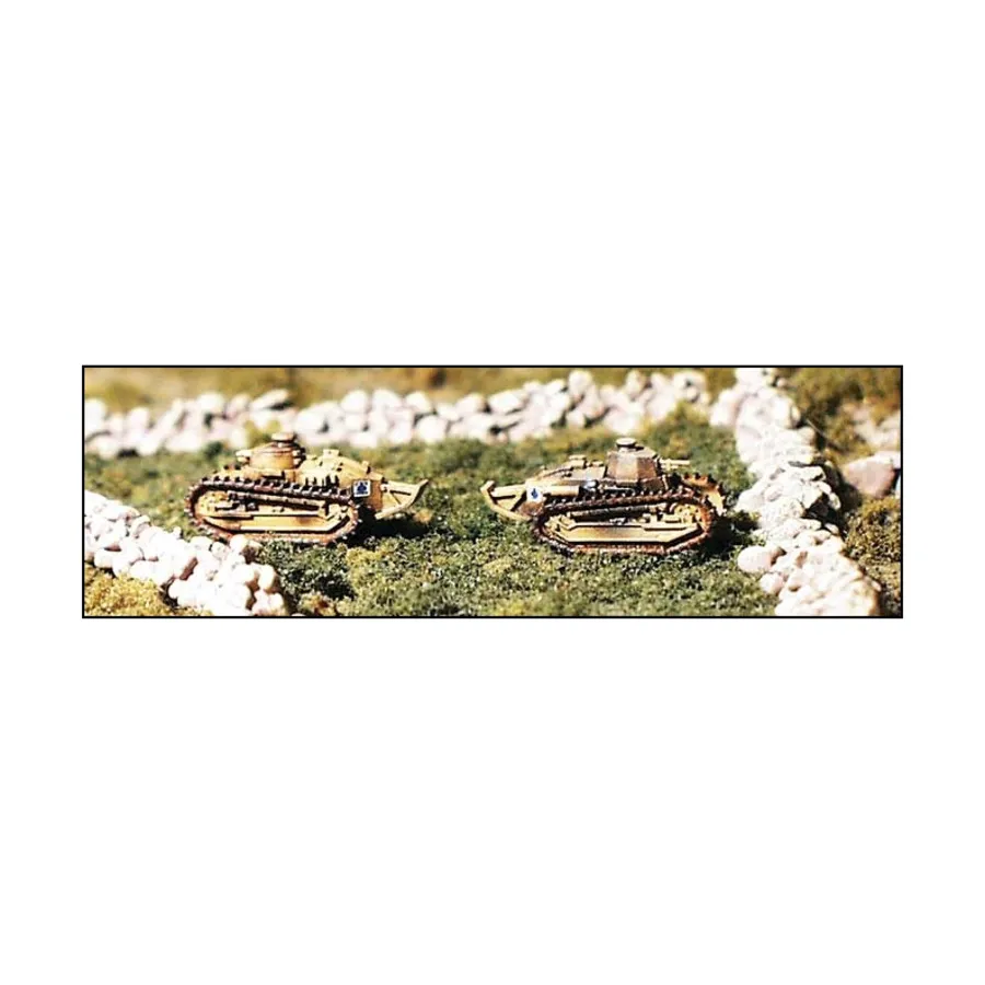 

Рено ФТ-17, WWII Micro Armour - French - Tanks (1:285)