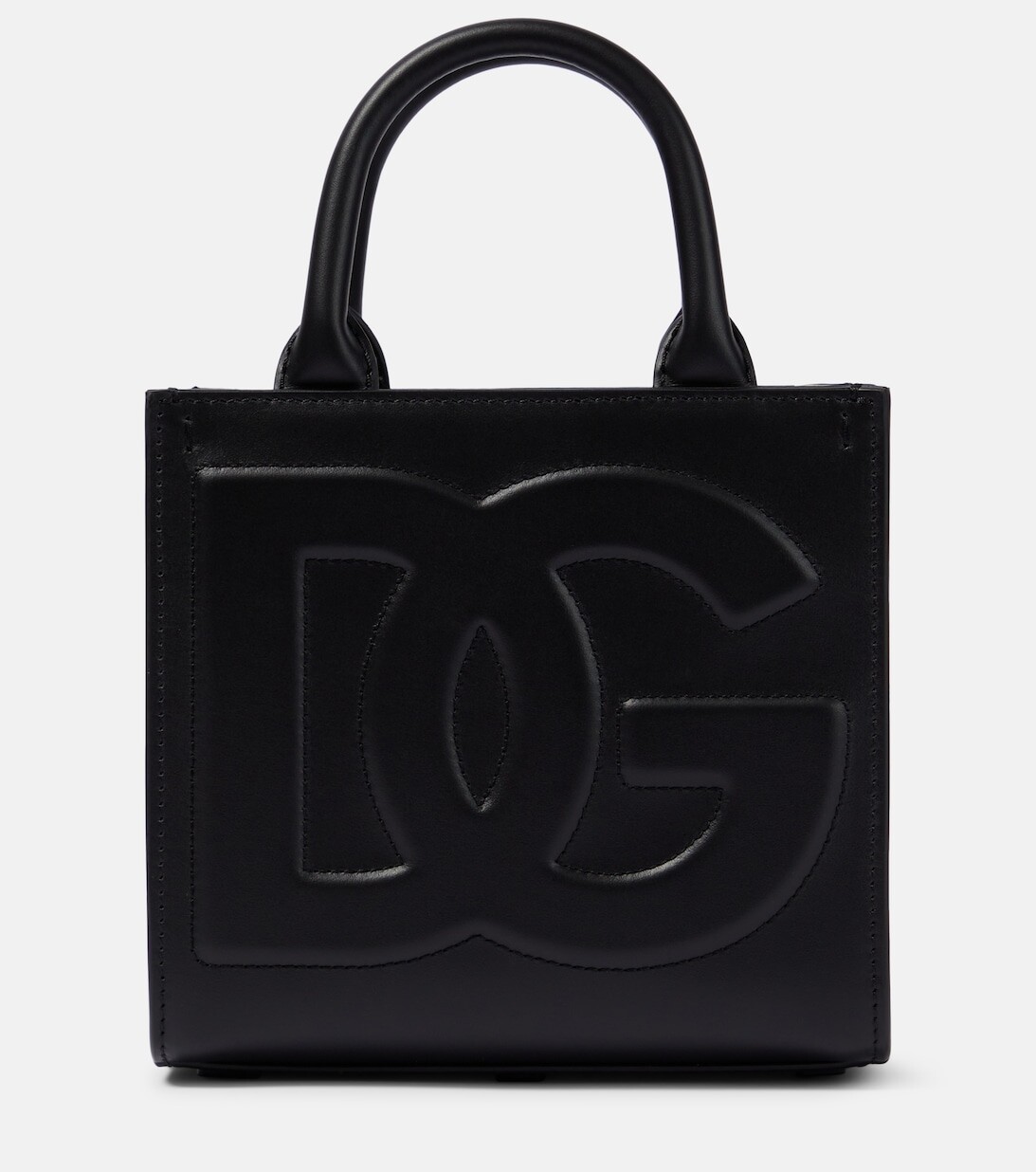 

Кожаная сумка-тоут DG Daily Mini Dolce&Gabbana, черный