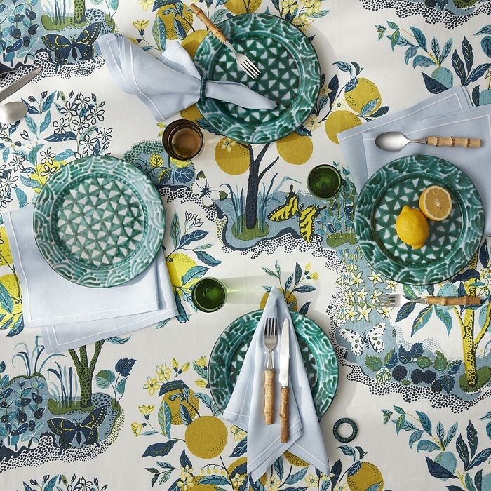 

Скатерть Citrus Garden, 70 x 144 дюйма Matouk