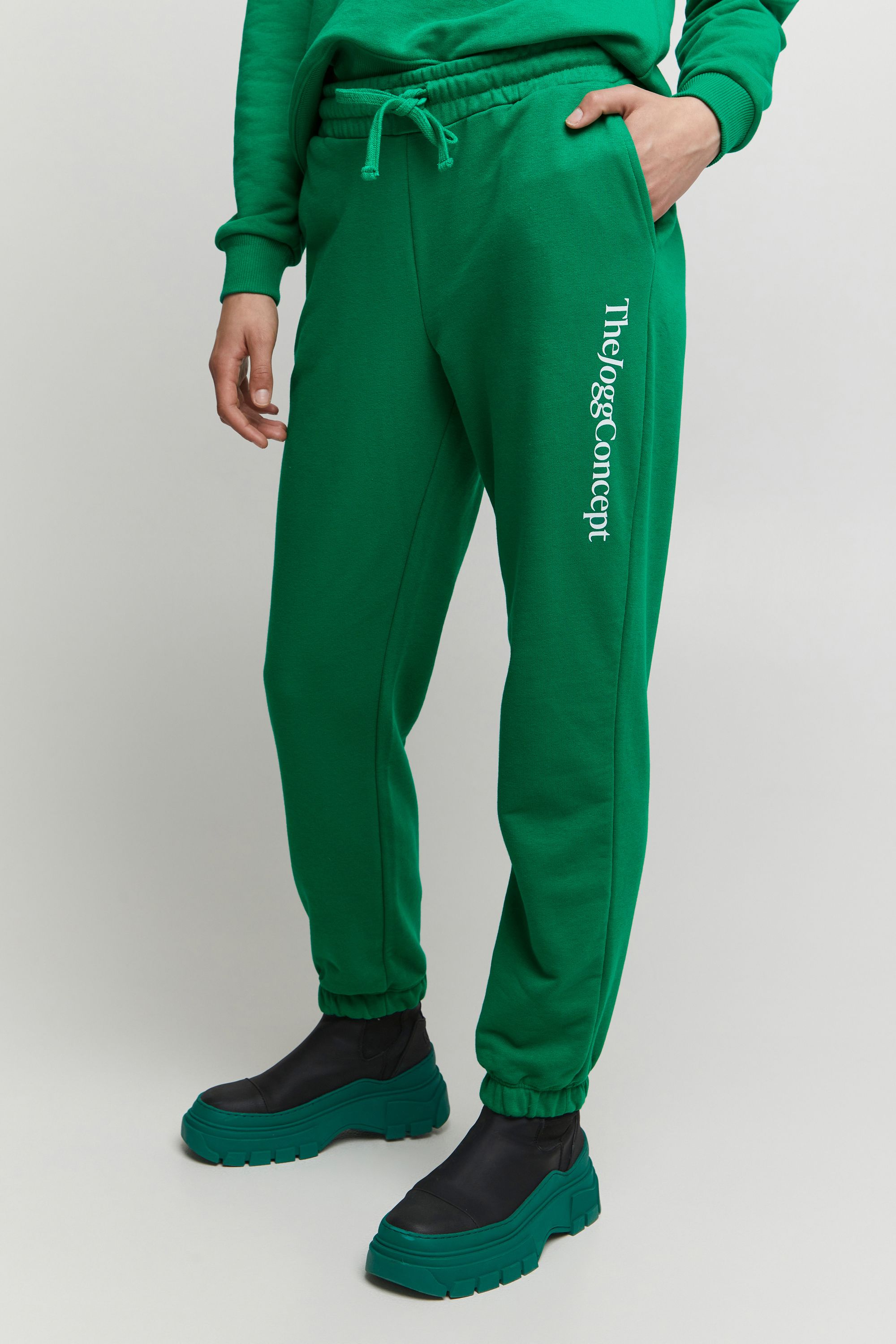 Спортивные брюки TheJoggConcept., зеленый