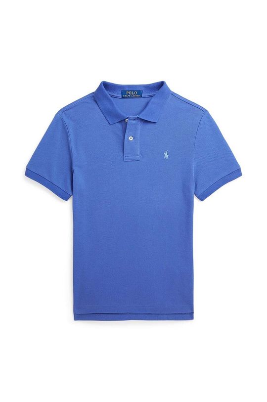 

Рубашка-поло из детской шерсти Polo Ralph Lauren, темно-синий