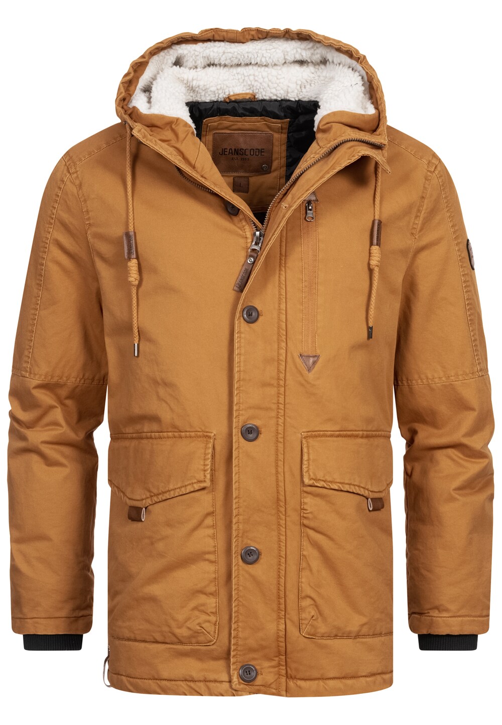 Зимняя куртка INDICODE JEANS Crossing, апельсин зимняя куртка indicode jeans christof коричневый