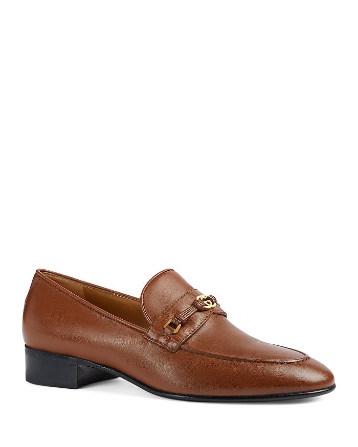

Женские лоферы Horsebit Interlocking G Gucci