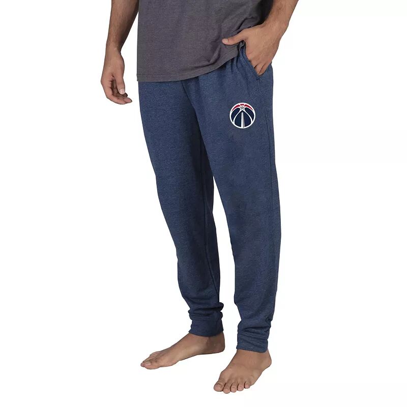Мужские темно-синие брюки с манжетами College Concepts Sport Washington Wizards
