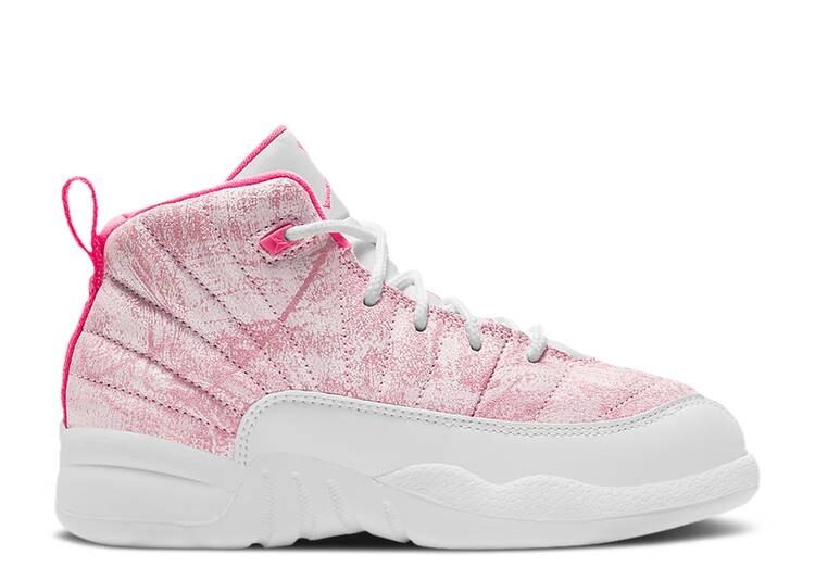 

Кроссовки AIR JORDAN 12 RETRO PS 'ARCTIC PINK', белый