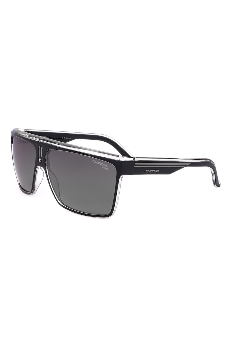 Солнцезащитные очки с щитком Carrera, черный солнцезащитные очки с щитком 56mm web черный