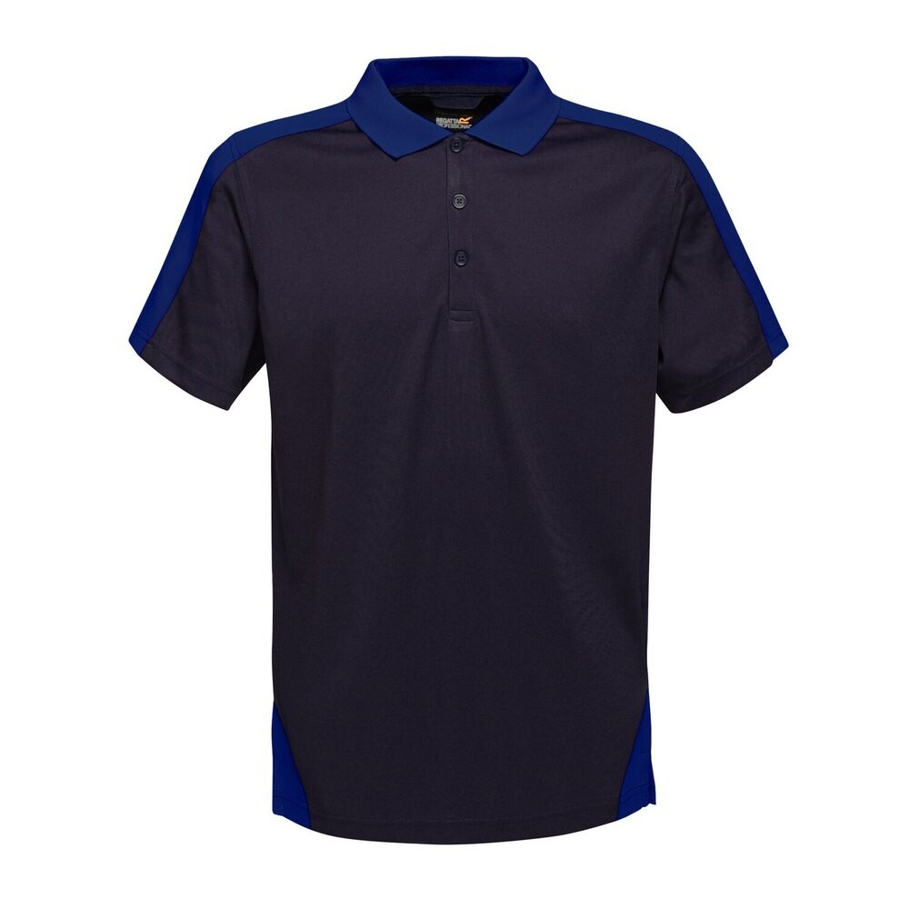 

Поло Regatta Contrast Coolweave, синий