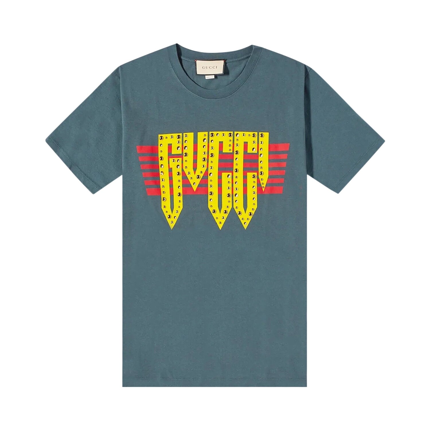

Футболка Gucci Выцветший черный
