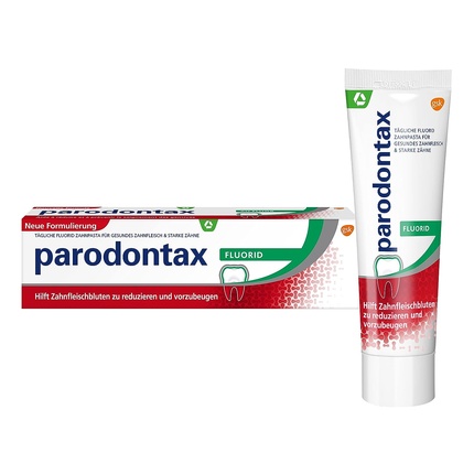 Зубная паста с фтором 75 мл, Parodontax зубная паста parodontax комплексная защита с фтором 75 мл