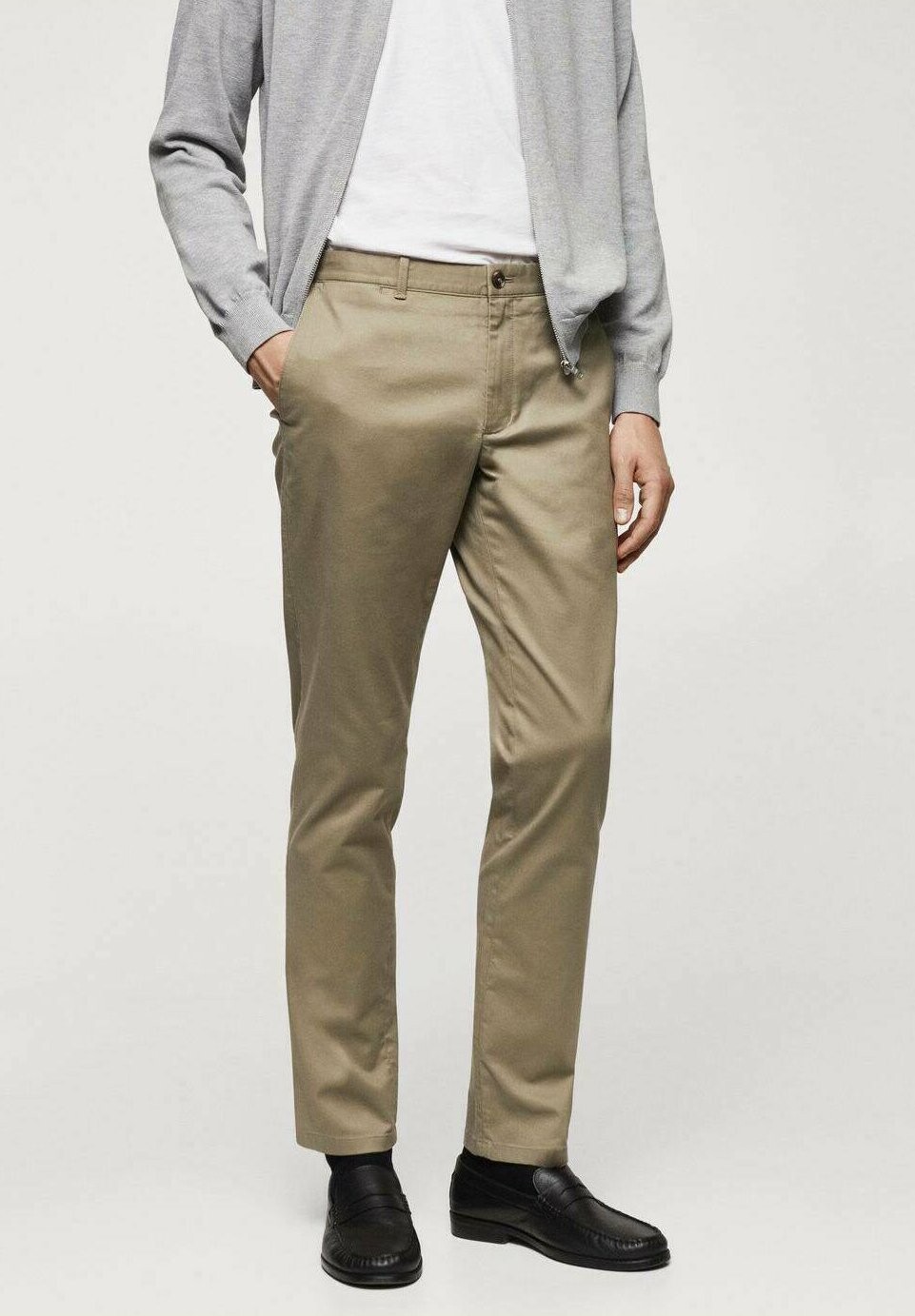 

Брюки Mango, цвет khaki