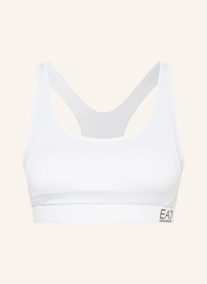 

Спортивный бюстгальтер Ea7 Emporio Armani, белый