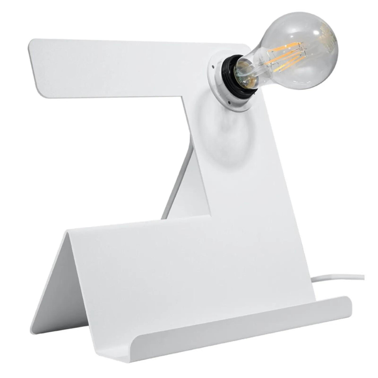 

Настольная лампа для кровати famlights, 13x25x24 см, белый