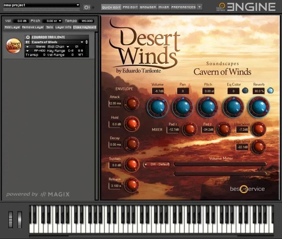 

Лучшее обслуживание Desert Winds