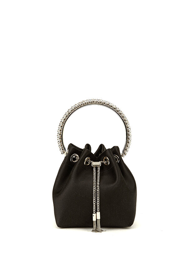 

Черная женская сумка bon bon bucket Jimmy Choo