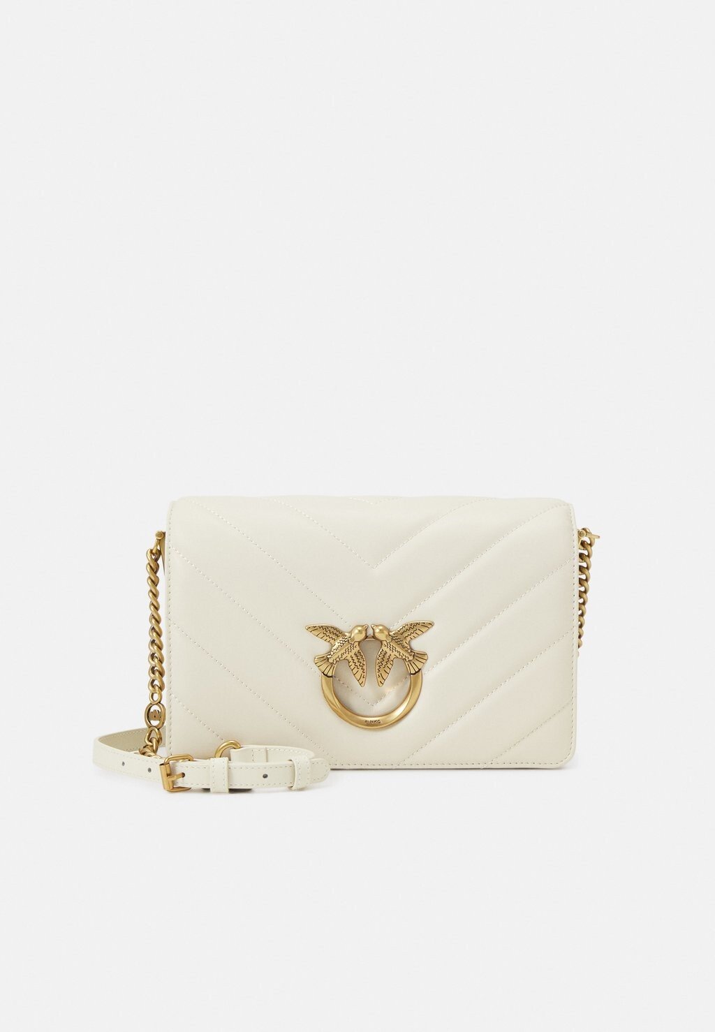 

Сумка Pinko LOVE CLICK CLASSIC BIG CHEVRON, белый