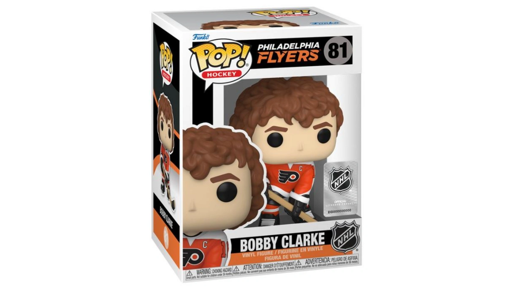 

Funko - Pop! NHL: Legends Бобби Кларк (Филадельфия Флайерз) винил