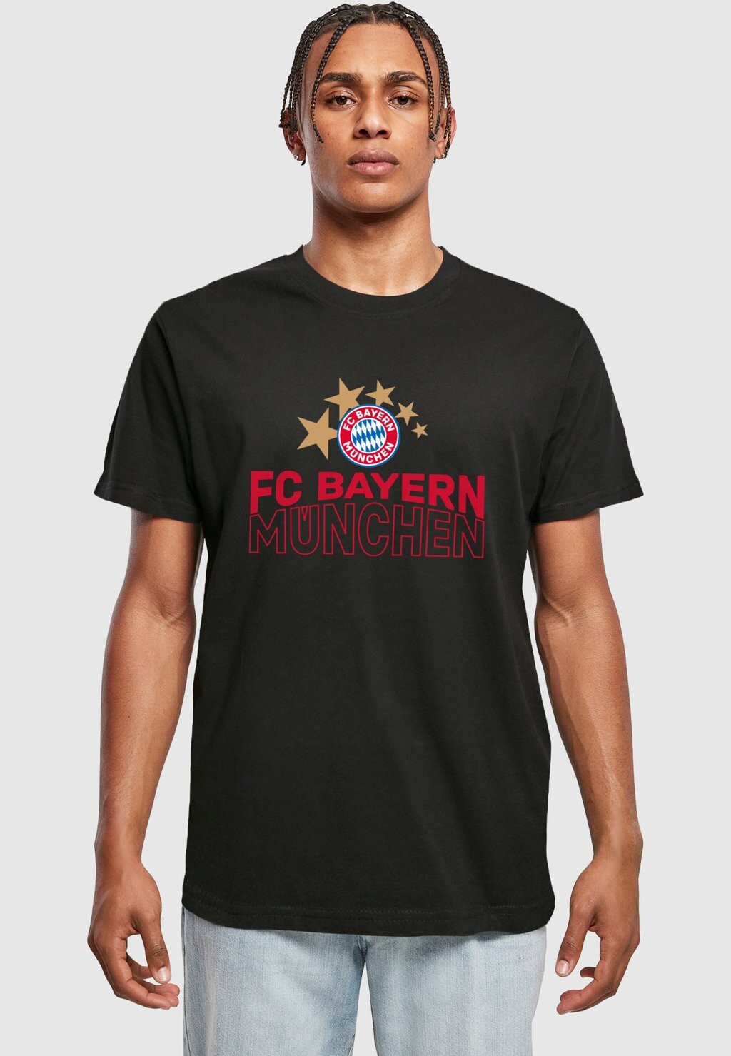 

Team Star Round Neck FC Bayern München, черный