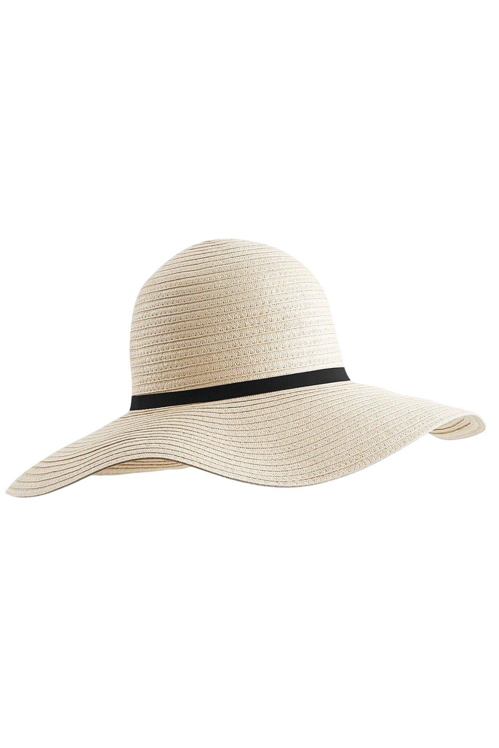 Шляпа от солнца с широкими полями Marbella Beechfield, обнаженная шляпа женская с широкими полями и бантом складная соломенная панама от солнца с защитой от ультрафиолета для пляжа летняя