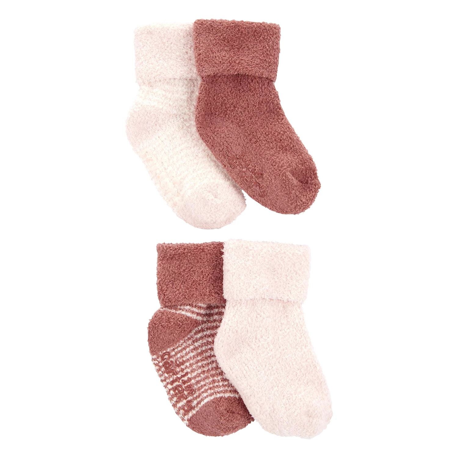 

Набор из 4 пинеток из синели Baby Carter's Dusty Rose и Baby Pink Carter's