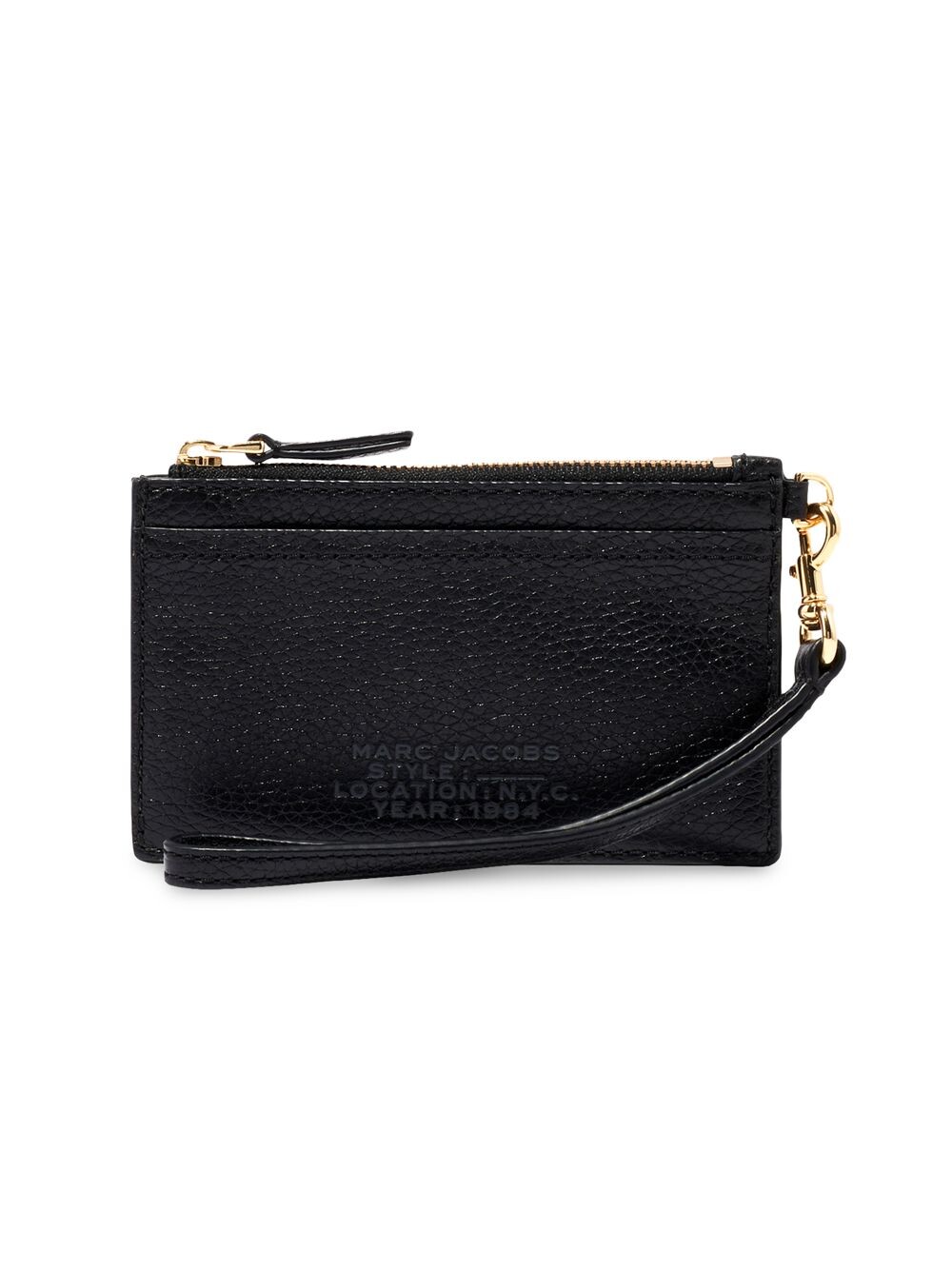 

Кошелек Top Zip Wristlet Marc Jacobs, черный