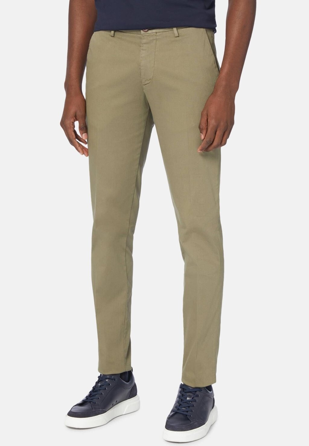 

Чино STRETCH Boggi Milano, цвет military green