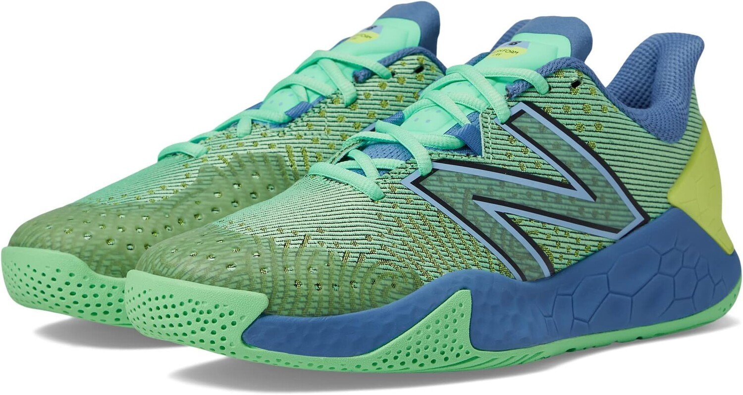 

Кроссовки Fresh Foam X Lav V2 New Balance, цвет Electric Jade/Heritage Blue