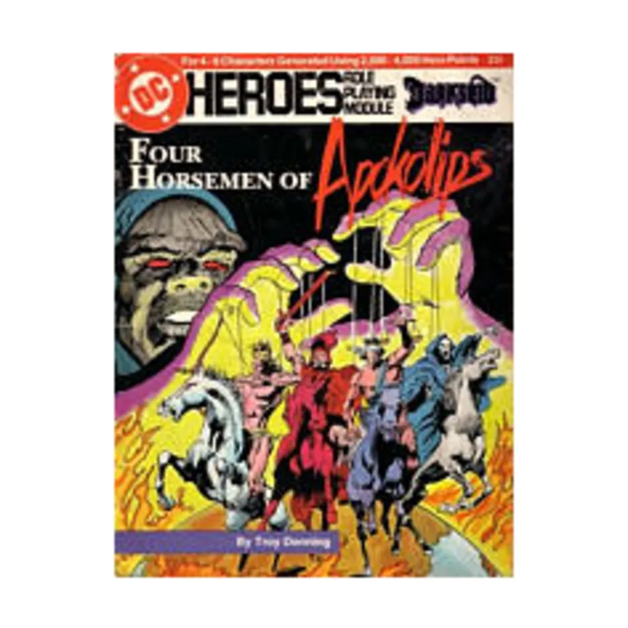 

Модуль Four Horsemen of Apokolips, DC Heroes - Modules & Miscellaneous (Mayfair Games)
