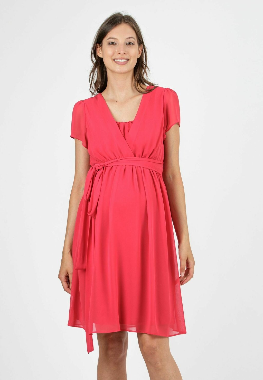 

Летнее платье Attesa Maternity, красный