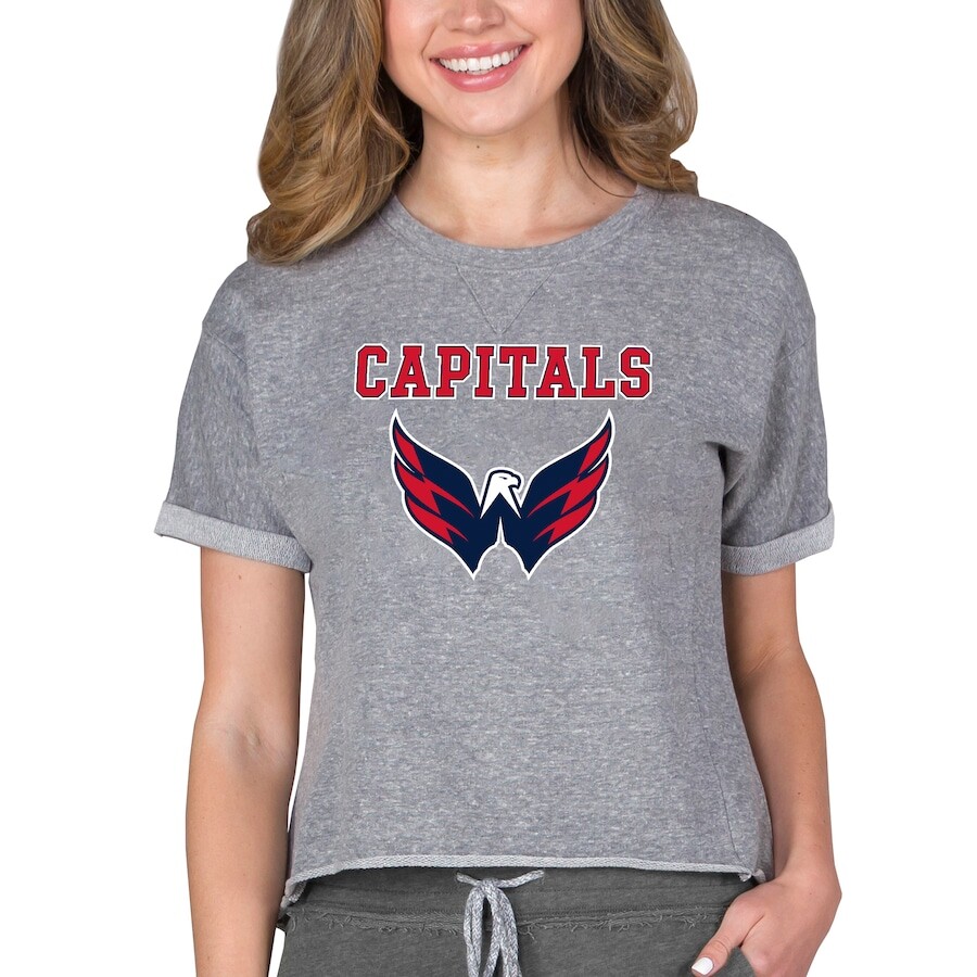 

Футболка с коротким рукавом Concepts Sport Washington Capitals, серый