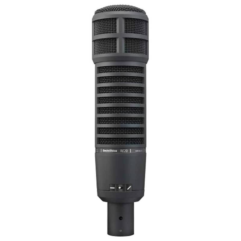 Студийный микрофон Electro-Voice RE20-Black  Variable-D Dynamic Cardioid Studio Microphone in Black electro voice re 27 n d микрофон студийный