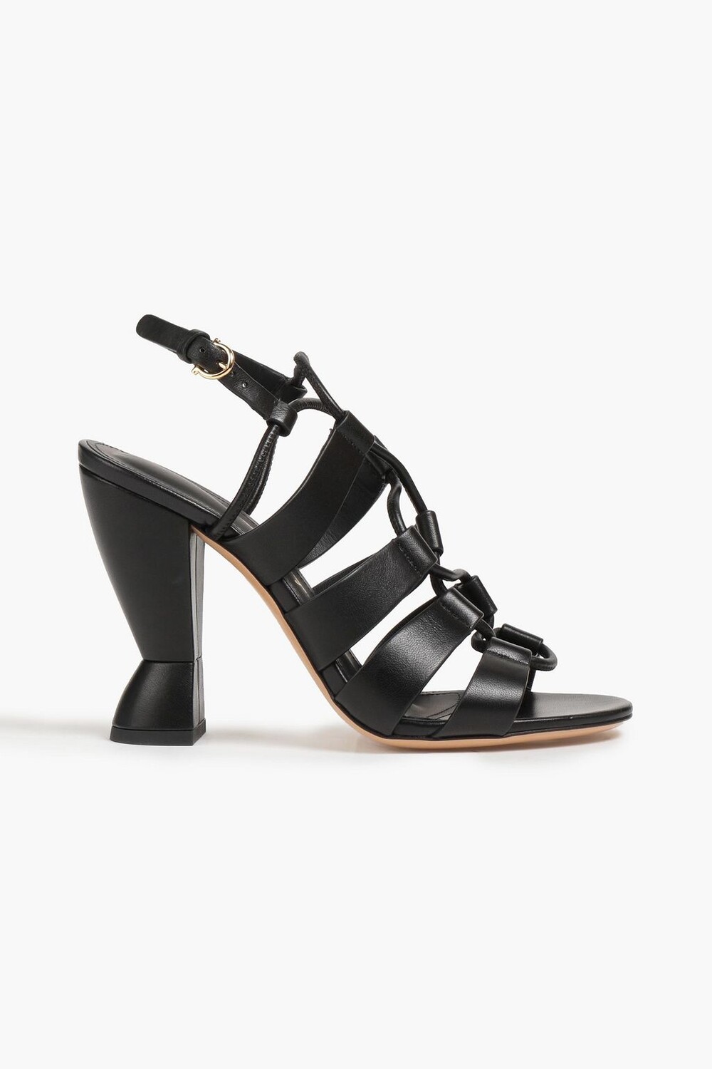 

Кожаные сандалии Sirmino FERRAGAMO, черный