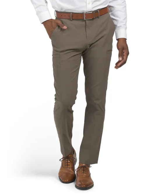 

Брюки-карго Perry Ellis Portfolio, серый