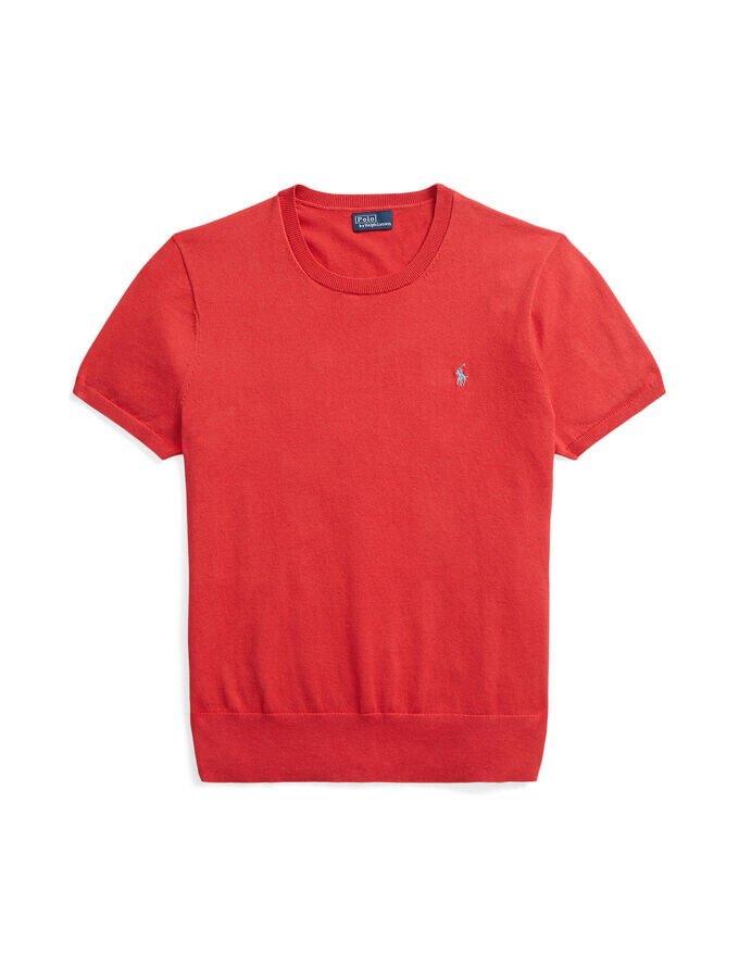 

Свитер с короткими рукавами Polo Ralph Lauren, красный